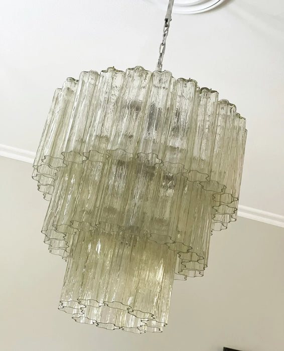 Murano Honey Glass Tube Chandelier-DWHOME