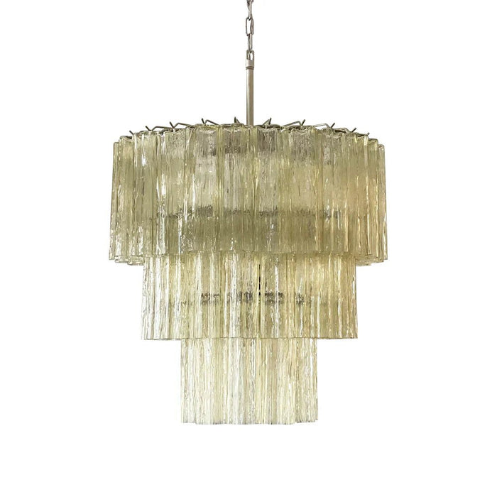 Murano Honey Glass Tube Chandelier-DWHOME
