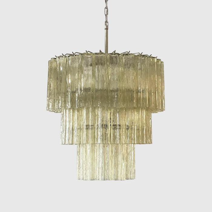 Murano Honey Glass Tube Chandelier-DWHOME