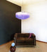 Murano Large Amethyst Glass Tube Chandelier-DWHOME
