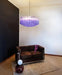 Murano Large Amethyst Glass Tube Chandelier-DWHOME