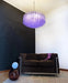 Murano Large Amethyst Glass Tube Chandelier-DWHOME