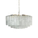 Murano Large Transparent Glass Tube Chandelier-DWHOME