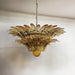 Murano Palmette Amber Chandelier-DWHOME