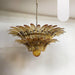 Murano Palmette Amber Chandelier-DWHOME