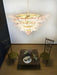 Murano Palmette Pink Chandelier-DWHOME
