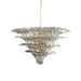 Murano Palmette Transparent Chandelier-DWHOME