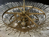 Murano Palmette Transparent Chandelier-DWHOME