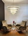 Murano Palmette Transparent Chandelier-DWHOME