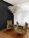Murano Palmette Transparent Chandelier-DWHOME