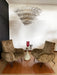 Murano Palmette Transparent Chandelier-DWHOME