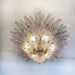 Murano Palmette Pink Chandelier-DWHOME