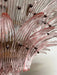 Murano Palmette Pink Chandelier-DWHOME