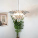 Murano Palmette Smoked Chandelier-DWHOME