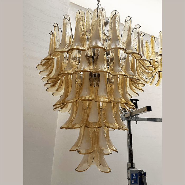 Murano Petal Chandelier-DWHOME