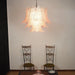 Murano Pink Ferns Glass Chandelier-DWHOME
