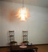 Murano Pink Ferns Glass Chandelier-DWHOME