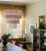 Murano Pink Glass Tube Chandelier-DWHOME