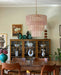 Murano Pink Glass Tube Chandelier-DWHOME