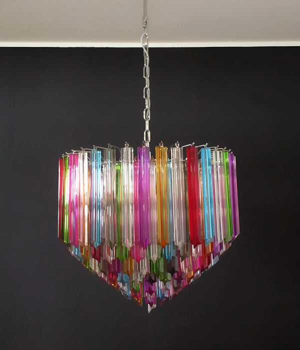 Murano Prisms Multicolored Chandelier-DWHOME