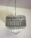 Murano Quadriedri Prisms Transparent Chandelier-DWHOME