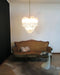 Murano Shaded Trasparent Prism Chandelier-DWHOME
