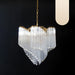 Murano Shaded Trasparent Prism Chandelier-DWHOME