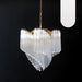 Murano Shaded Trasparent Prism Chandelier-DWHOME