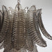 Murano Smoked Ferns Glass Chandelier-DWHOME
