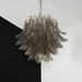 Murano Smoked Ferns Glass Chandelier-DWHOME