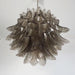 Murano Smoked Ferns Glass Chandelier-DWHOME
