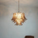 Murano Smoked Ferns Glass Chandelier-DWHOME