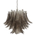 Murano Smoked Ferns Glass Chandelier-DWHOME