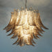 Murano Smoked Ferns Glass Chandelier-DWHOME