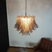 Murano Smoked Ferns Glass Chandelier-DWHOME