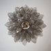 Murano Smoked Ferns Glass Chandelier-DWHOME