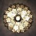 Murano Smoked Glass Tube Chandelier-DWHOME