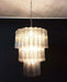 Murano Smoked Glass Tube Chandelier-DWHOME