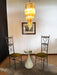 Murano Spiral Prisms Transparent Amber Chandelier-DWHOME