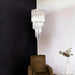 Murano Spiral Prisms Transparent Chandelier-DWHOME