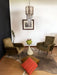 Murano Spiral Prisms Transparent Smoked Chandelier-DWHOME