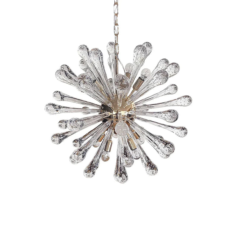 Vintage Murano Sputnik Glass Chandelier-DWHOME