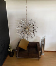 Vintage Murano Sputnik Glass Chandelier-DWHOME