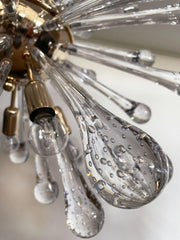 Vintage Murano Sputnik Glass Chandelier-DWHOME