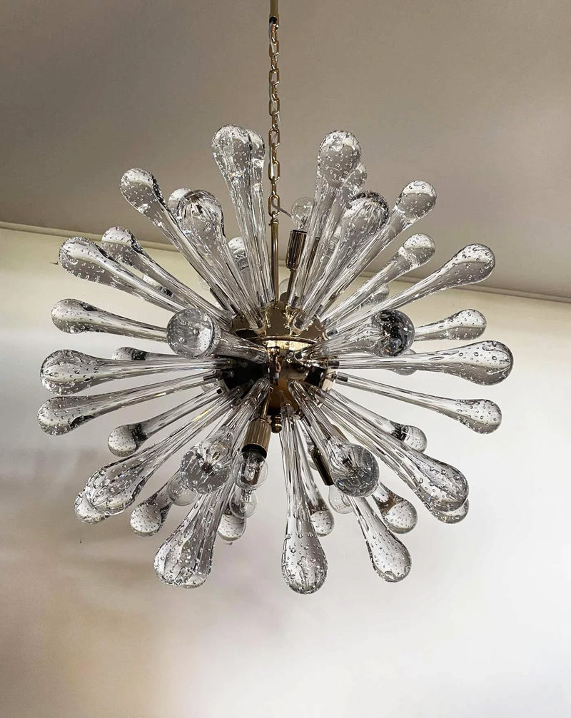Vintage Murano Sputnik Glass Chandelier-DWHOME