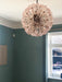 Murano Sputnik Poppy Pink Chandelier-DWHOME
