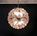 Murano Sputnik Poppy Pink Chandelier-DWHOME