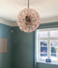 Murano Sputnik Poppy Pink Chandelier-DWHOME