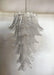 Murano Transparent Felch Spiral Chandelier-DWHOME