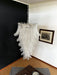 Murano Transparent Felch Spiral Chandelier-DWHOME
